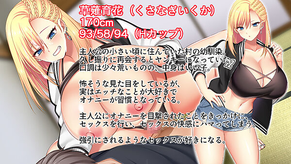 田舎の幼馴染は美人ヤンキーだが、実はエロいことに興味津々 画像6