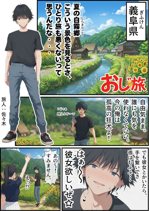 【義阜編】おじさん、私を旅に連れてって 画像1