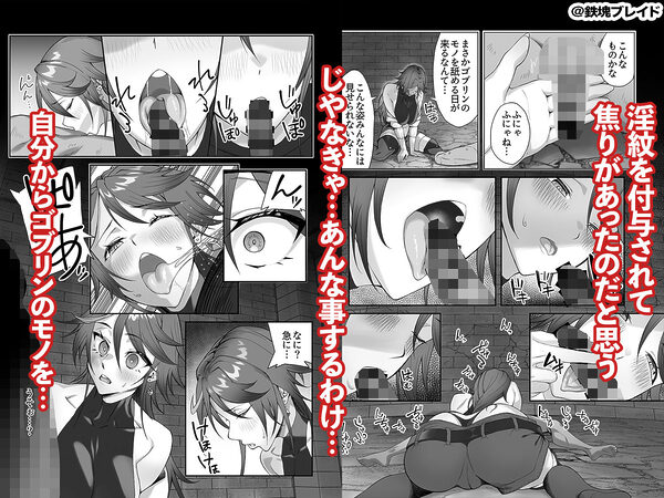 淫紋を付与されたからゴブリンを使った話 画像3