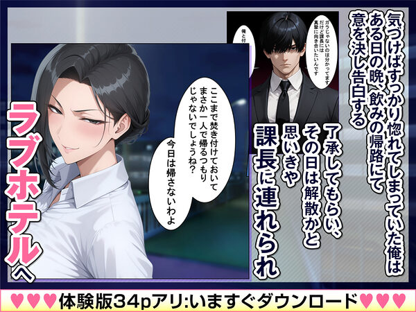 あべこべ調教 ドSなバリキャリ女上司(32)の秘密を暴いたら負けたがりのマゾメスだったので立場逆転しちゃった件 画像2